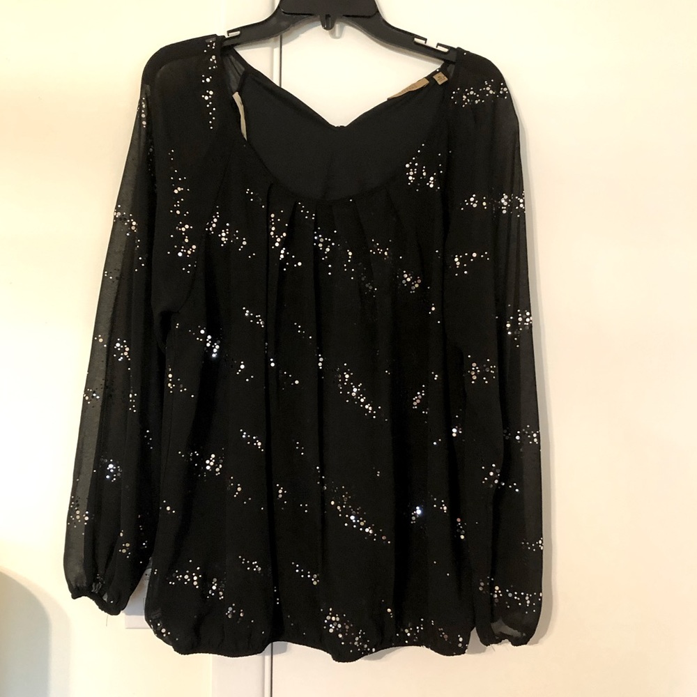 Sparkly blouse